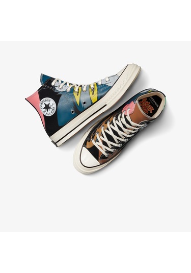 Converse X Tom & Jerry Chuck 70 Unisex Renkli Sneaker A15110c Siyah