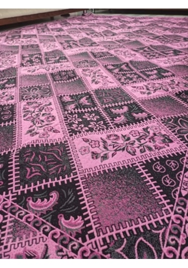 Savan Dokuma Halı Örtüsü 6m² 200 300cm Kale Fuşya