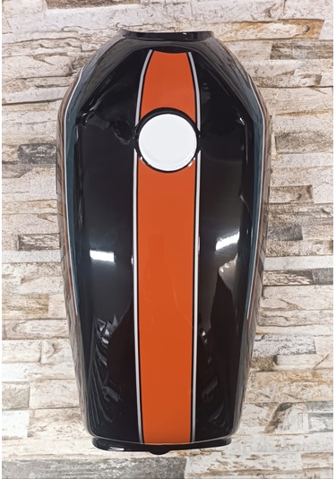 Cg Şeritli Benzin Deposu Siyah Tvr