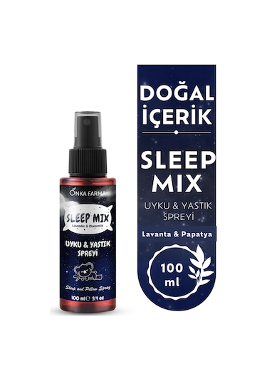 Onka Farma Sleepmix Lavanta & Papatya Uyku Yastık Spreyi 100 ML