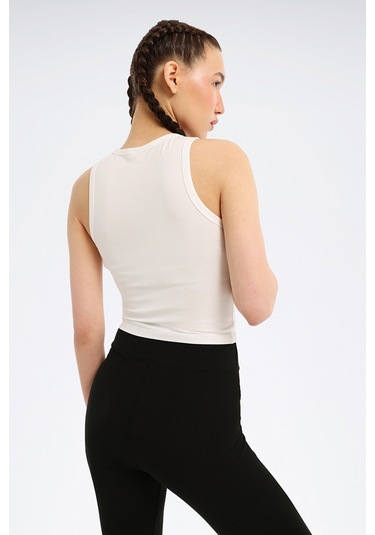 Reebok Id Rıb Tank Beyaz Kadın Atlet 000000000102204090