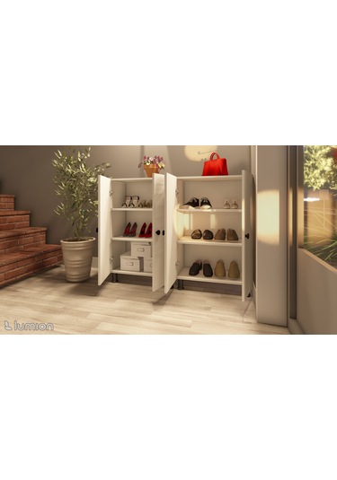 Atlas Çok Amaçlı Mutfak Banyo Ayakkabılık Dolabı 137 Cm