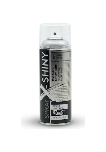 Art-x Spray-x Sprey Boya 400ml - 113119 Gümüş Renksiz