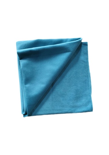 Okey Oyun Masa Örtüsü Kadife 140x140 Mavi