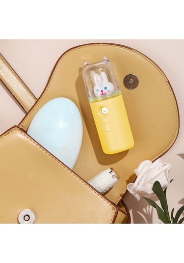 Xindoker Nano Buharlı Yüz Nemlendirici - Usb Şarjlı, 30ml Tank, Soğuk Buhar, Ultra İnce Sprey, El Tutan, Hayvan Desenli Nem Cihazı