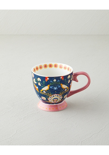 English Home Wingy New Bone China Kupa 460 Ml Lacivert Lacivert
