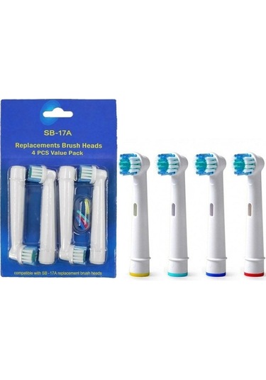 Lovyco 3d White Dış Fırçası Yedek Başlığı 4’lü