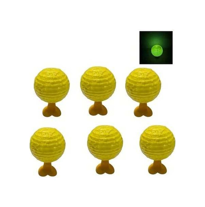 Trendooze Parlayan 6lı Sinek Tuzakları İç/dış Kullanım İçin Sunshine022 Yapışkan Sinek Tuzakları