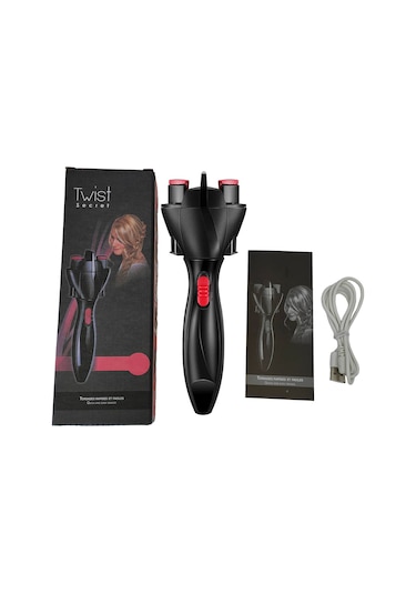 Reedark Usb Şarjlı Otomatik Saç Örgü Makinesi - 2 Hız Ayarlı, Taşınabilir Saç Şekillendirici Aleti