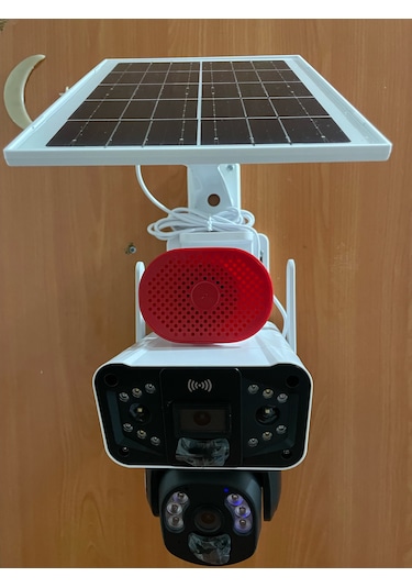 Okam 3915 6mp Çift Lens Sim Kartlı Güneş Enerjili Güvenlik Kamera