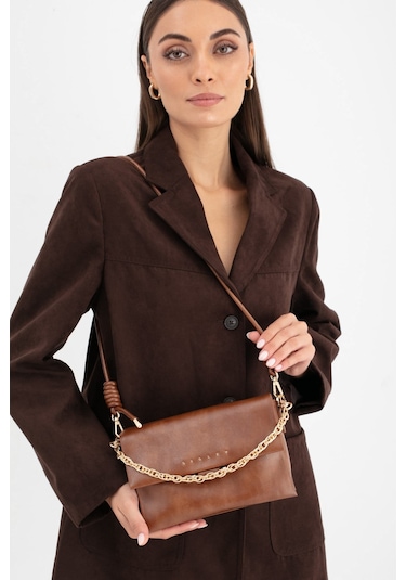 Sisley Kadın Kol Çantası Sly233 Taba