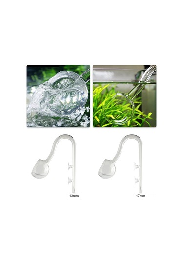 Yifomall 13mm Cam Akışkan Su Çıkış Borusu - Akvaryum Filtre Torbası İçin Orta Akışlı, Su Kalitesi Koruyucu, Yüksek Borosilikat Cam