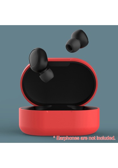 Xiyyadms Xiaomi Redmi Airdots Gençlik Versiyonu İçin Silikon Korumalı Kılıf - Şok Ve Çizik Koruması, 8 Renk Seçeneği, Mavi Mavi