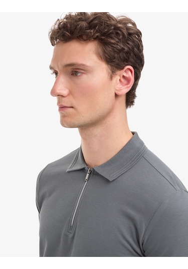 Pierre Cardin Erkek Antrasit Tişört Basic 50325311-vr006