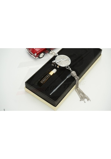 Jaguar Kristal Taşlı Stil Araç Ayna Parfümlü Sarkacı New Style