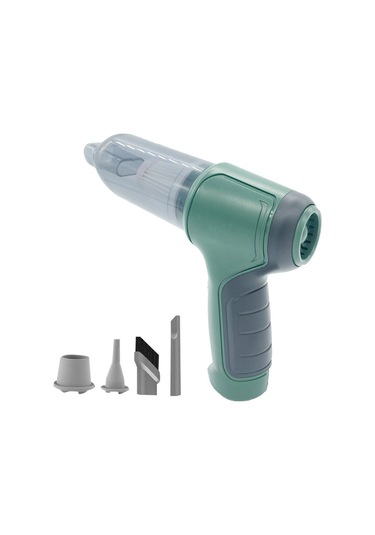 Tenfowee Ev Ve Araç İçin Kablosuz Süpürge - 9000pa Emme Gücü, Temizleyici/üfleyici 3'ü 1, Camlı Çöp Kutusu, Yıkama Eliptik Filtre Yeşil Şarjlı