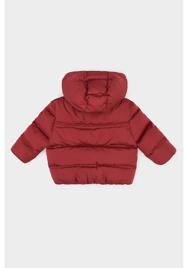 Defacto Erkek Bebek Kapüşonlu Fermuarlı Mont C6963a525aubr181 Bordo