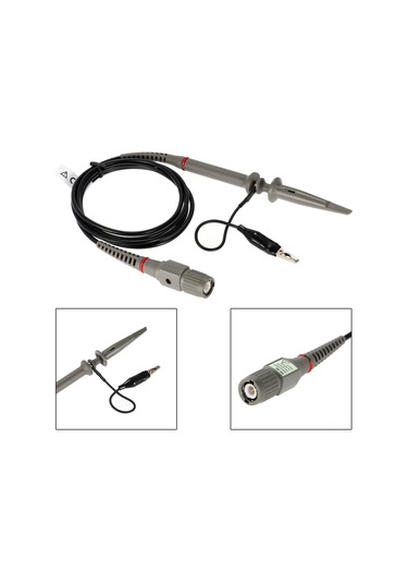 Hantek Max.600v Dc Pik Ac X1 X10 60mhz 10mω Osiloskop Klip Prob Aksesuarları İle Birlikte