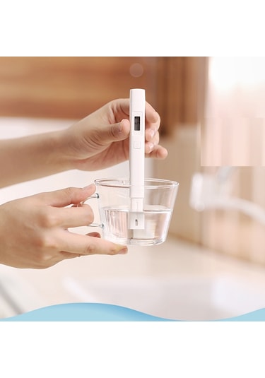 Xiaomi Süper Doğru Mini Zarif Kullanımı Kolay Su Saflık Test Cihazı Su Kalitesi Tds Test Cihazı Beyaz