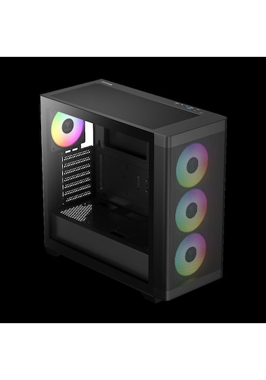 Gamdıas Athena M3, 850w, 80+ Bronze, Tempered Glass, Type-c, Mesh Ön Panel, Argb, Atx, Gamıng Kasa