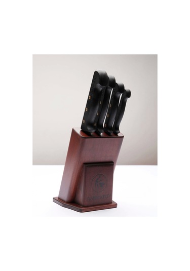 Sürdövbisa 61050 4'lü Plastik Perçinli Sap Mutfak Seti Çok Renkli