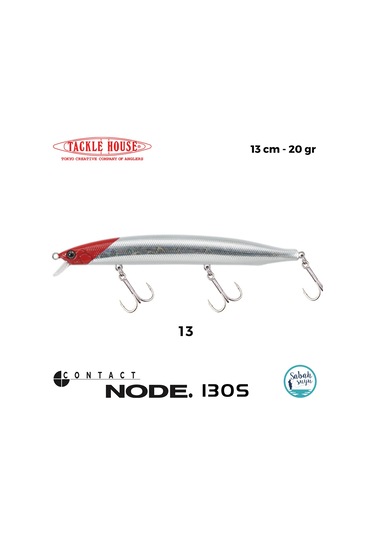 Tackle House Node 130s 13cm 20gr No: 13