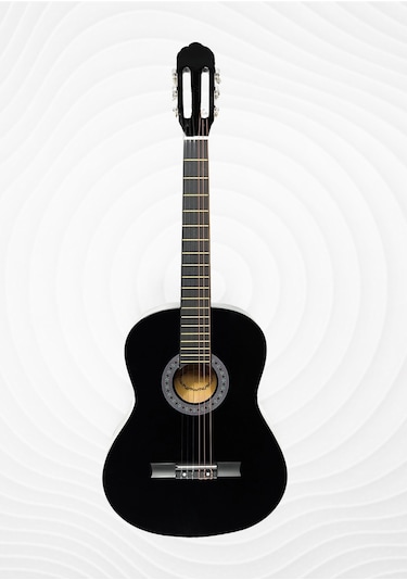 Cg-3902bk Solak Klasik Gitar 4/4 Yetişkin Boy Sap Ayarlı Full Set Siyah
