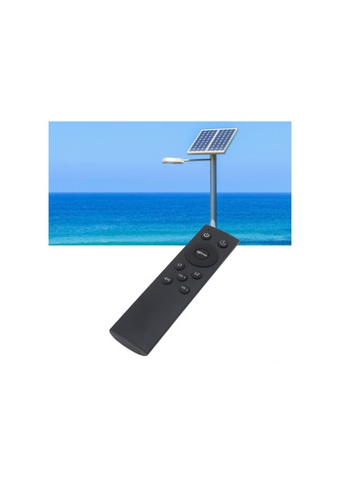 Maiyame Uzaktan Kumandalı Güneş Enerjili Sokak Lambası Kontrol Paneli, Hafıza Fonksiyonlu, Işık Ve Hareket Sensörlü