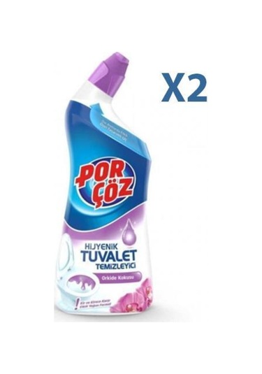 Hijyenik Tuvalet Temizleyici Jel Orkide Kokulu 750 Ml X 2