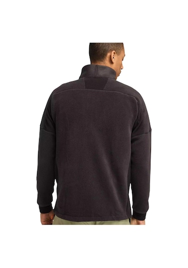 Timberland Polartec Mix Media Full Zip Fleece Erkek Polar Siyah