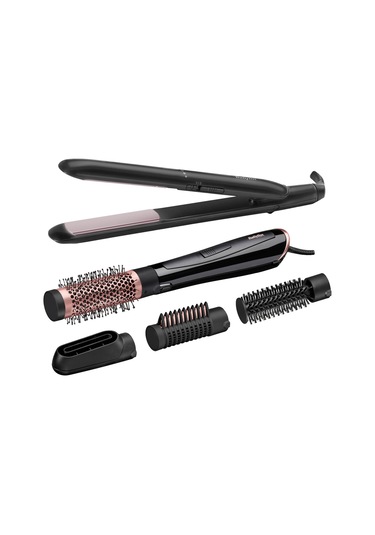 Babyliss ST241E Smooth Ceramic 230 Saç Düzleştirici + AS126E Perfect Finish Hava Üflemeli Saç Şekillendirici