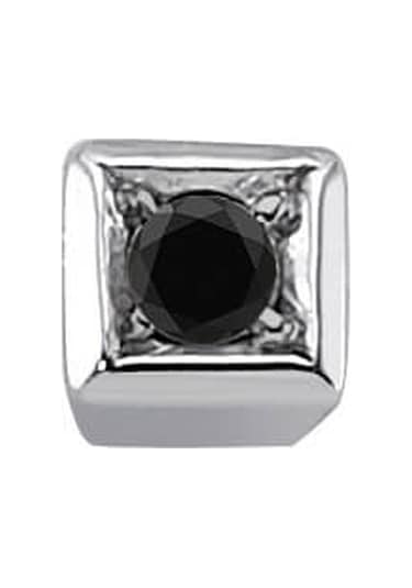 Sirius 0.02 Karat Siyah Pırlanta Tektaş Erkek Küpesi 0810E0026