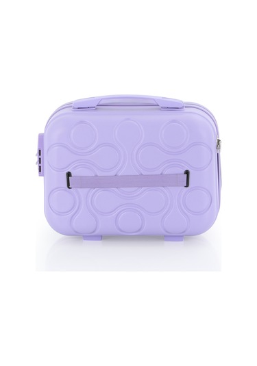 Mçs Polipropilen 3lü Valiz Seti Büyük & Kabin & Makyaj V376 S23sy1000053-set 00025 Lila