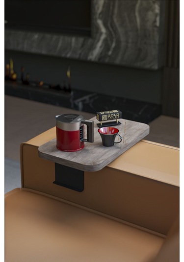 Yan Sehpa Ayarlanabilir Tepsi Dikdörtgen Dekoratif Modern Yatay Dikey Koltuk Sehpası Gordion Gordion