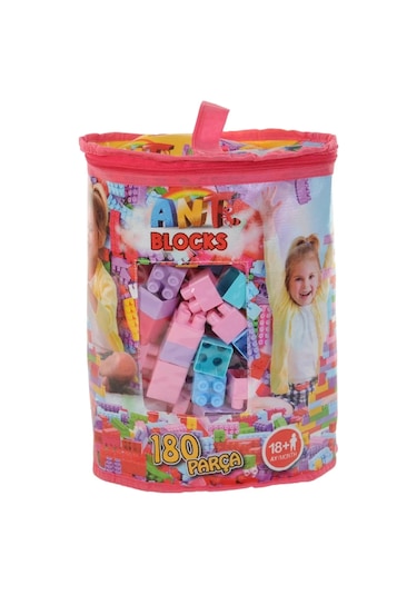 Çantali Blocks Pastel Renk 180 Parça