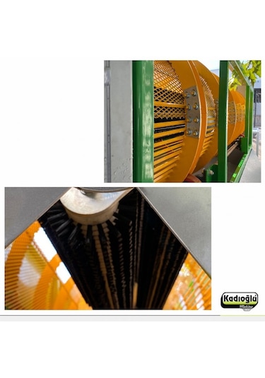 Kadıoğlu Magnum 3 - 3 Metre Çift Tamburlu Fırçalı Yatay Ceviz Soyma Makinesi