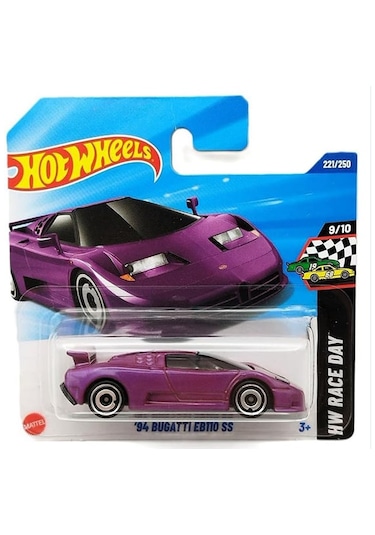 Hot Wheels '94 Bugatti Eb110 Ss - Mor 2025 Serisi Mor