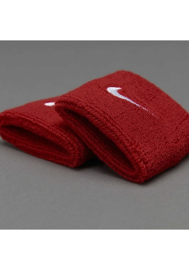 Nike Swoosh Wristbands Havlu El Bilekliği Kırmızı Renk Kırmızı