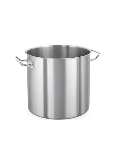 Kapp Kapaksız Çelik Tencere - Silindirik 24X24 CM - 10.5 L