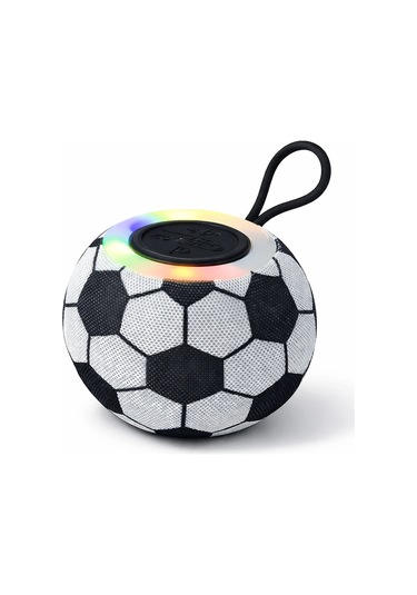 Futbol Topu Bluetooth Hoparlör Led Işıklı Taşınabilir Kablosuz Hoparlör