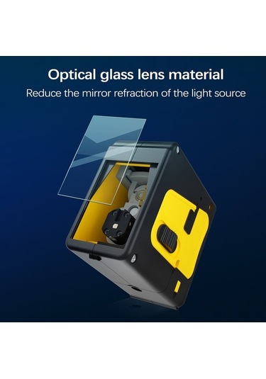 Tongxida Küçük Boyutlu Iki Çizgili Otomatik Dengeleme Lidar Seviye Aleti, Kırmızı Işık, Pil İle, Cam/kaplıca/konstrüksiyon İçi