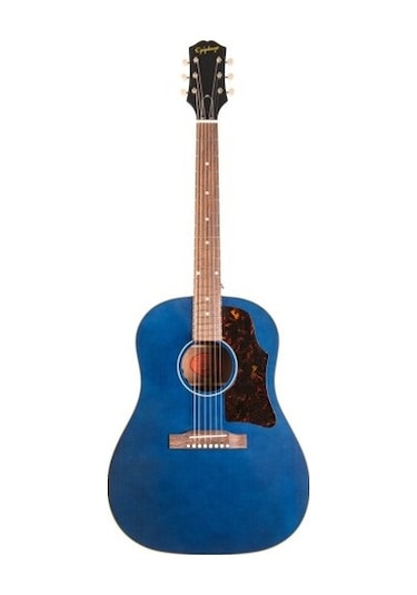 Epiphone J-45 Elektro Akustik Gitar Aged Viper Blue
