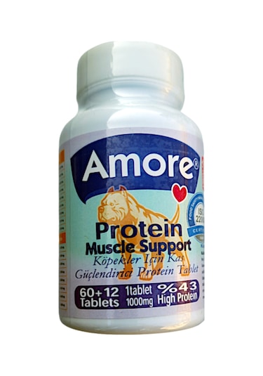 Köpek Kas Desteği Protein Vitamin Xl Tableti Muscle Tabs