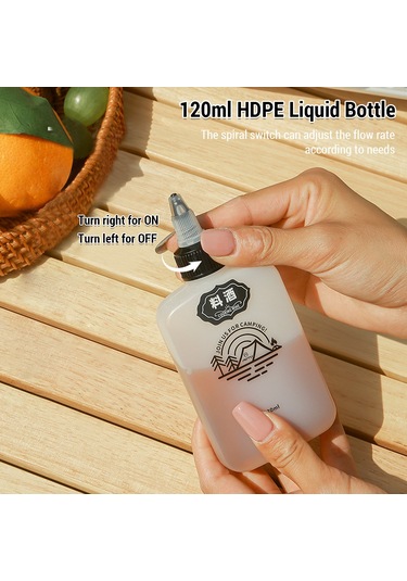 Kamp Baharat Şişe Seti Dış Mekan Taşınabilir Baharat Şişesi Sıvı Çaydanlık İle Kamp Depolama Çantası Siyah