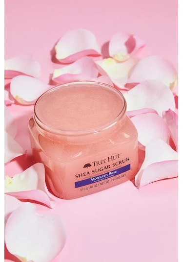 Tree Hut Moraccan Rose Shea Sugar Scrub Vücut Peelingi 510 G