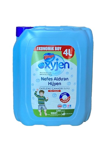 Bingo Oksijenli Çamaşır Suyu Çam Kokulu 4 L