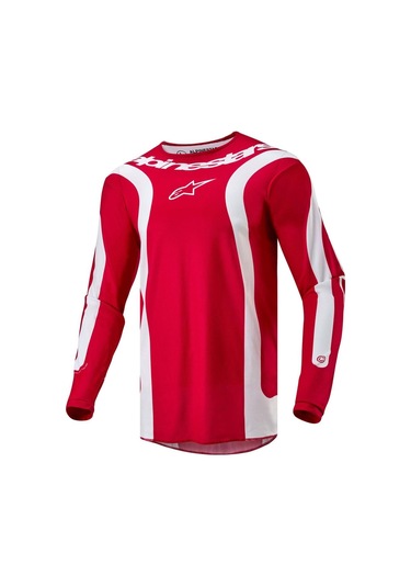 Alpinestars Fluid Lurv Kros Motor Jerseyi Kırmızı Beyaz