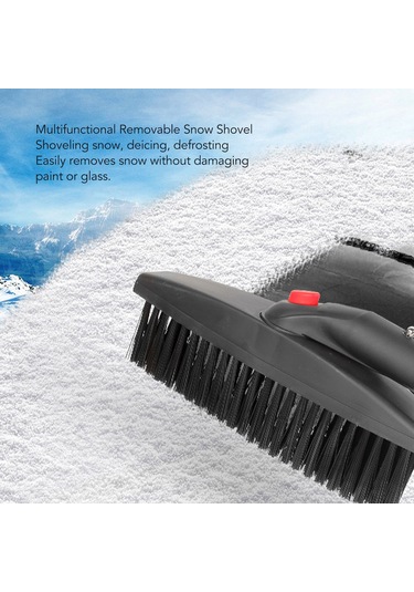 Hangfox 3'lü Çalışma Prensibi İle Geri Çekilebilir Ve Çevrilebilir, Pas Koruyucu Paslanmaz Çelik Oto Kış Çıkarıcı, Hafif Ve Taşınabilir Sekerleme Aleti