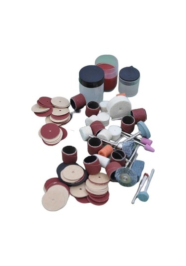 Buffer 105 Parça Metal Zımpara Gravür Taşlama Oyma Seti Kalıpçı Takımı - 9087974584638drvs1