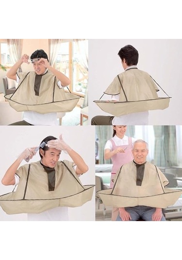 Haki Renkli Kuaför Önlüğü, Kuaför Saçı İçin Saç Önlüğü Diğer